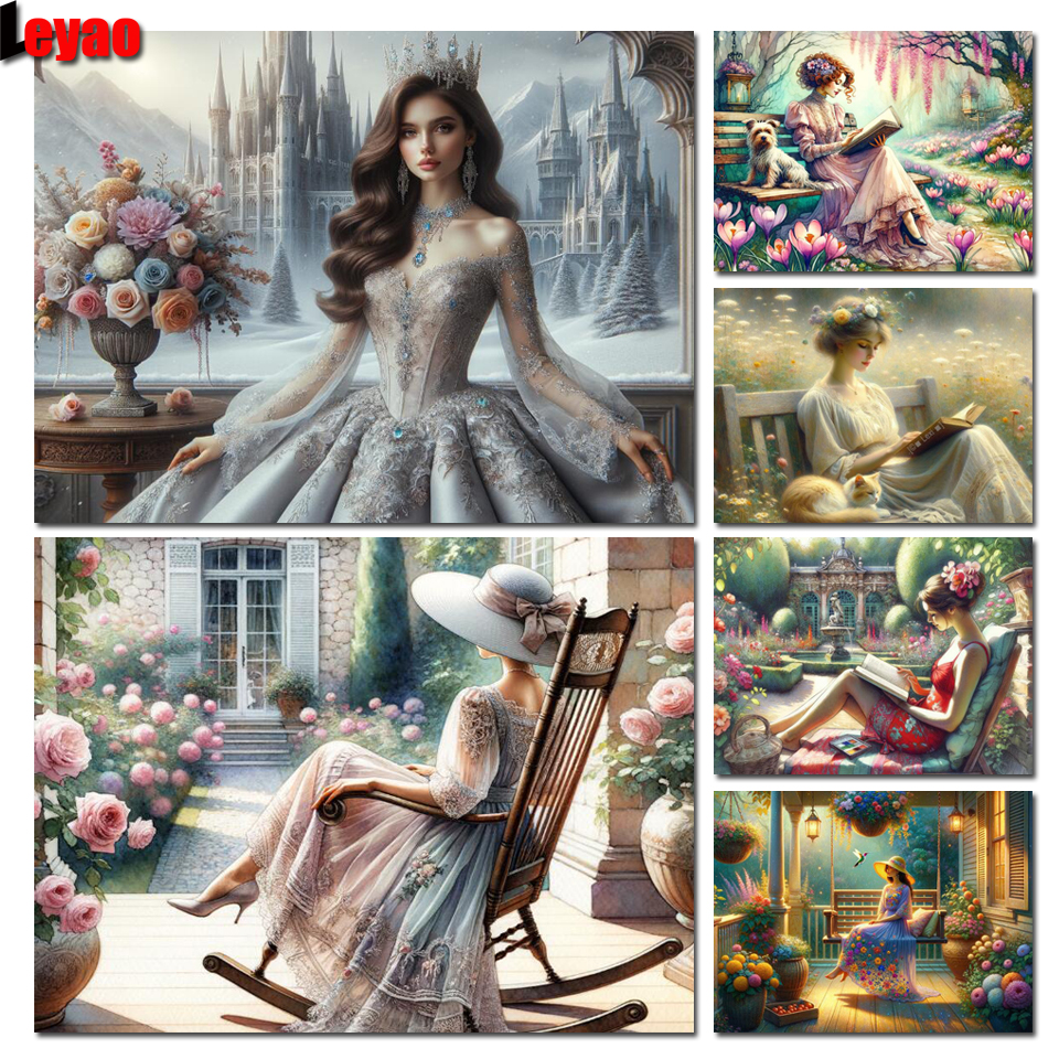 Women'S Bags Victoria - Victoria Elegant Woman DIY Diamond Painting