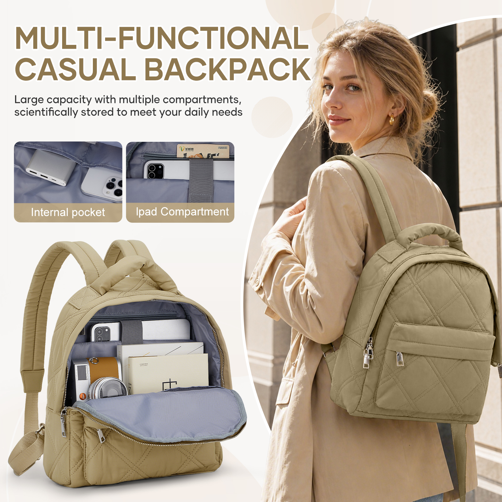 Women Bags For Work - Women's Backpack Fashion Backpacks, Mini Backpack