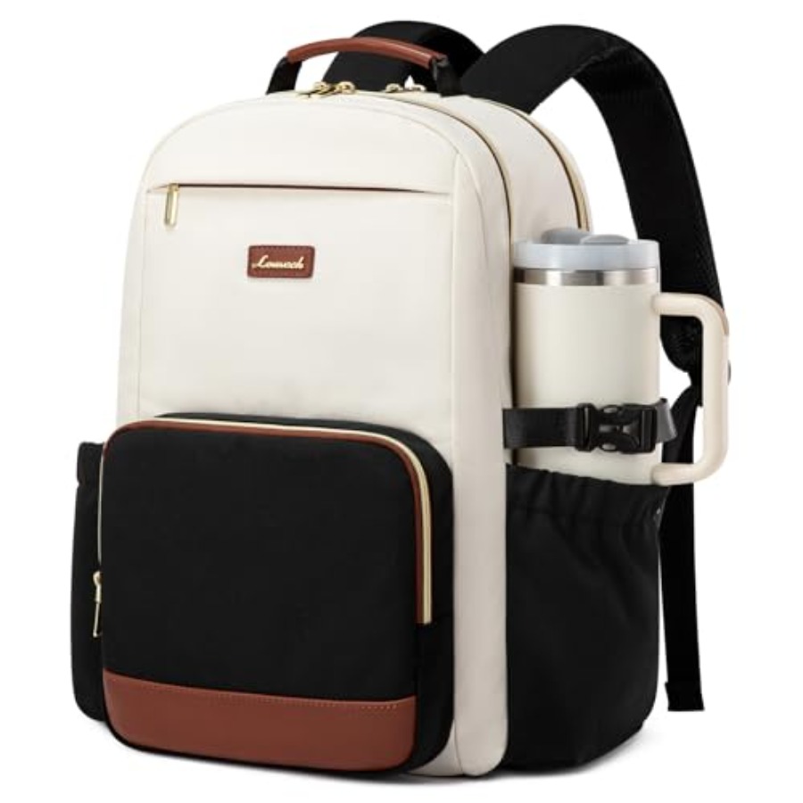 Women Bags For Work - Laptop Backpack for Women with Pouch