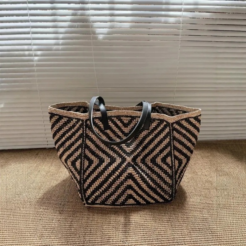 Women Bags Handmade - Oversized large Raffia straw tote bag