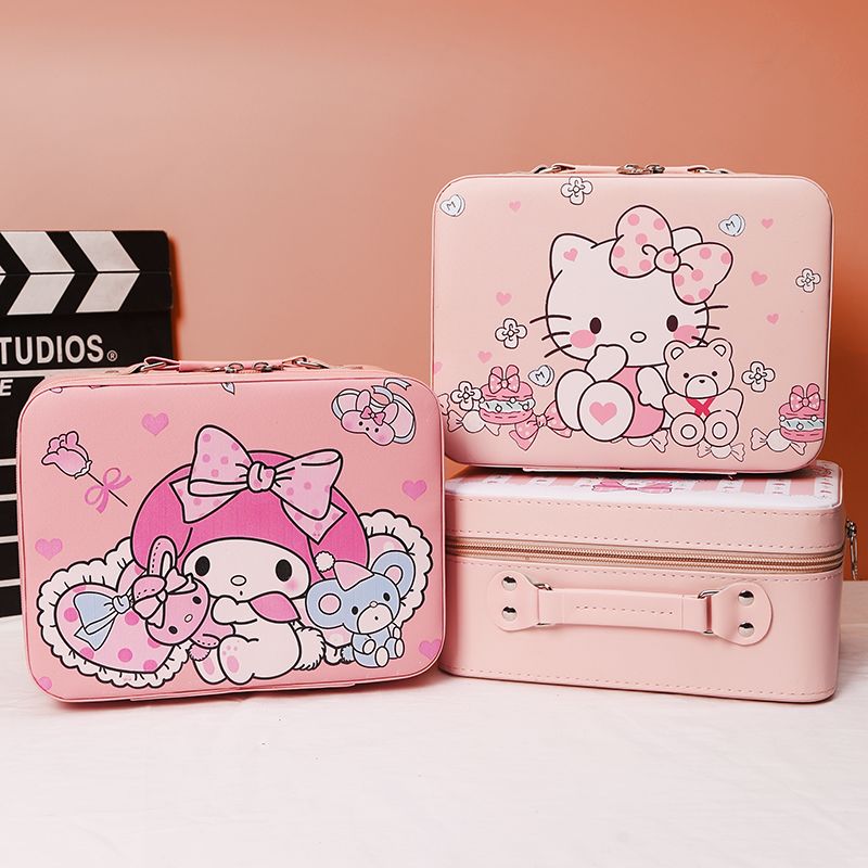 Women Bags Medium Size - Sanrio Hello Kitty Cosmetic Bag Large