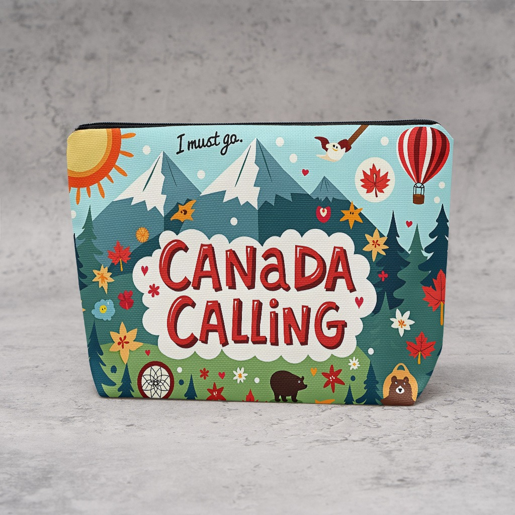 Women Bags Canada - 1pc Canada Is Calling Forest Animals