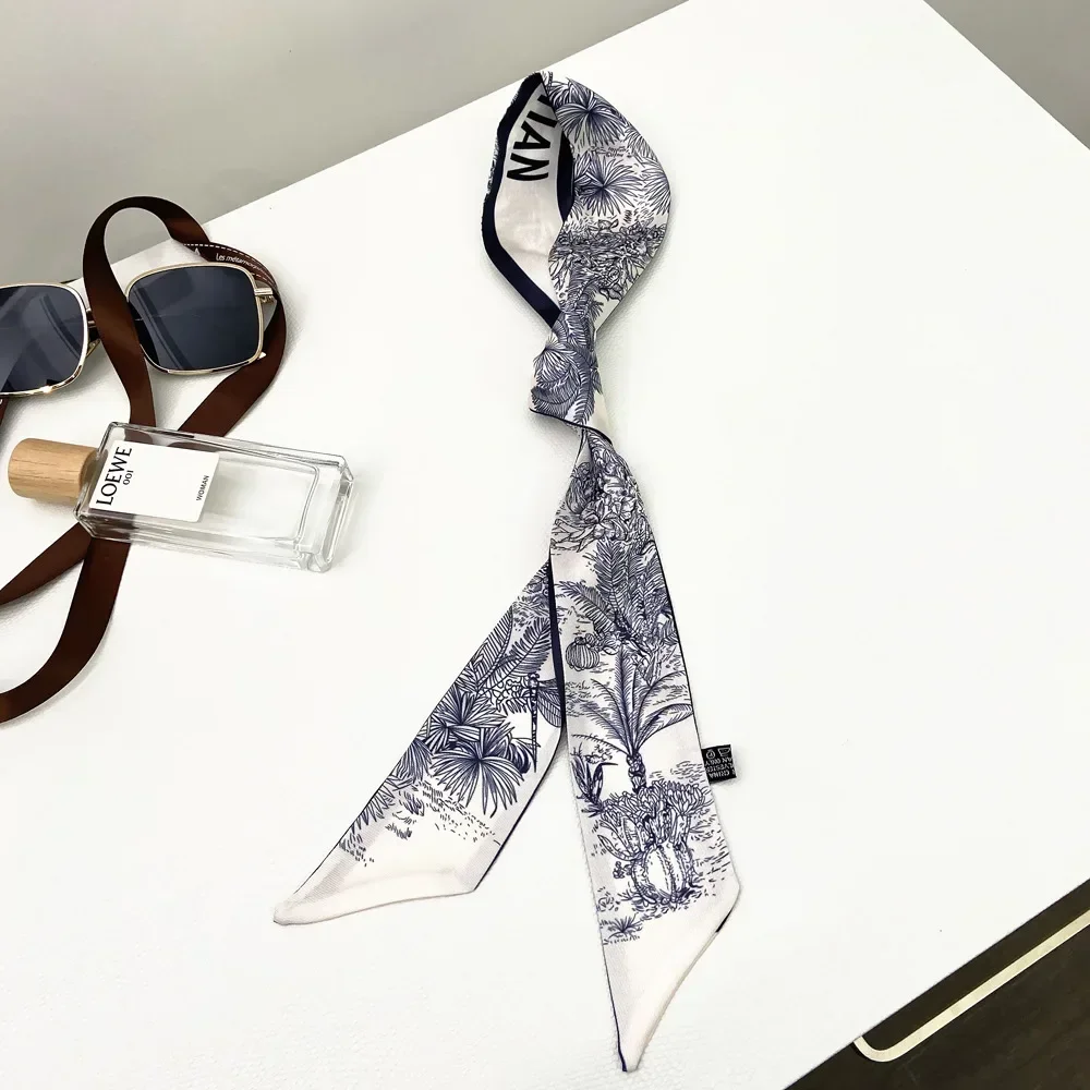 Extended Ribbon Scarf, Silk Ha - Women Bags Handmade 리뷰 및 가격