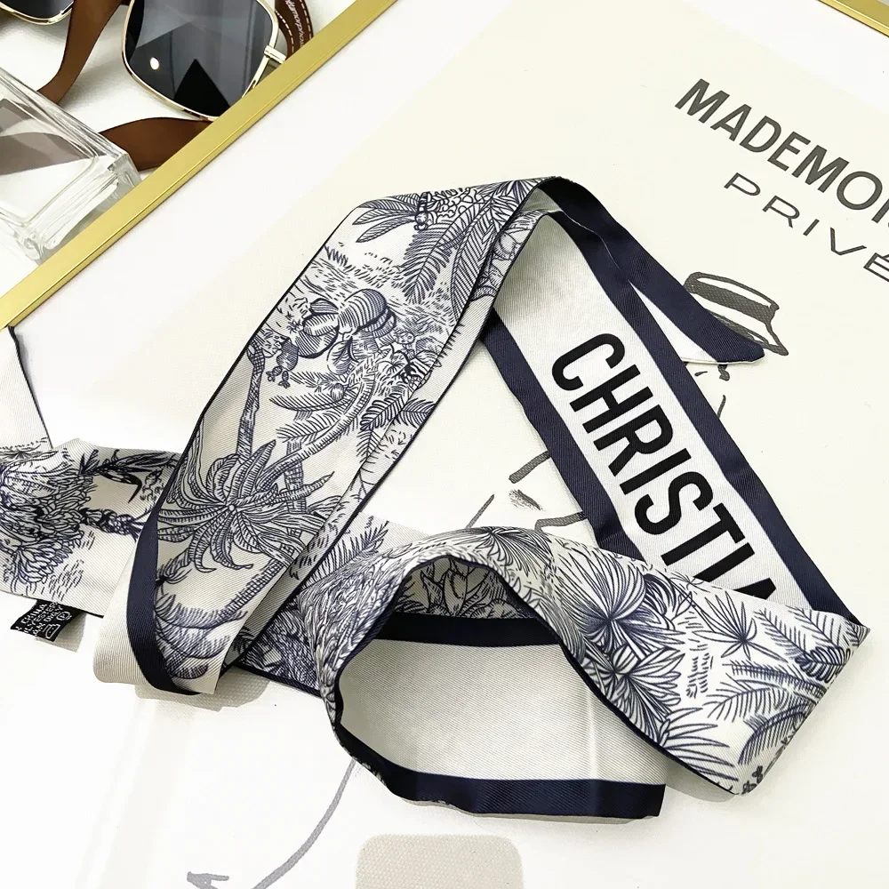 Extended Ribbon Scarf, Silk Ha - Women Bags Handmade 리뷰 및 가격
