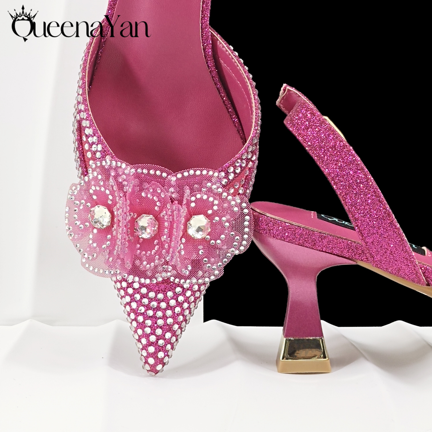 QueenaYan Fuchsia Color Shoes  - Women Bags Medium Size 리뷰 및 가격