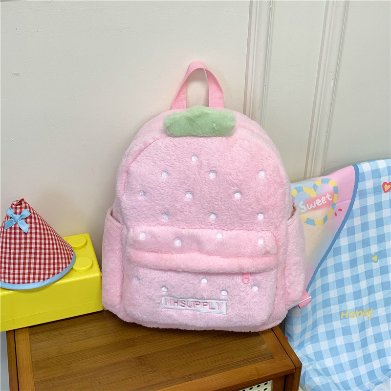 Plush Strawberry Classic Solid - Women Bags In Sale 리뷰 및 가격