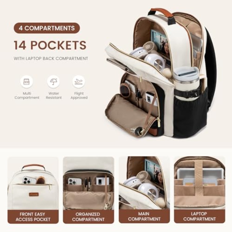 Laptop Backpack for Women with - Women Bags For Work 리뷰 및 가격