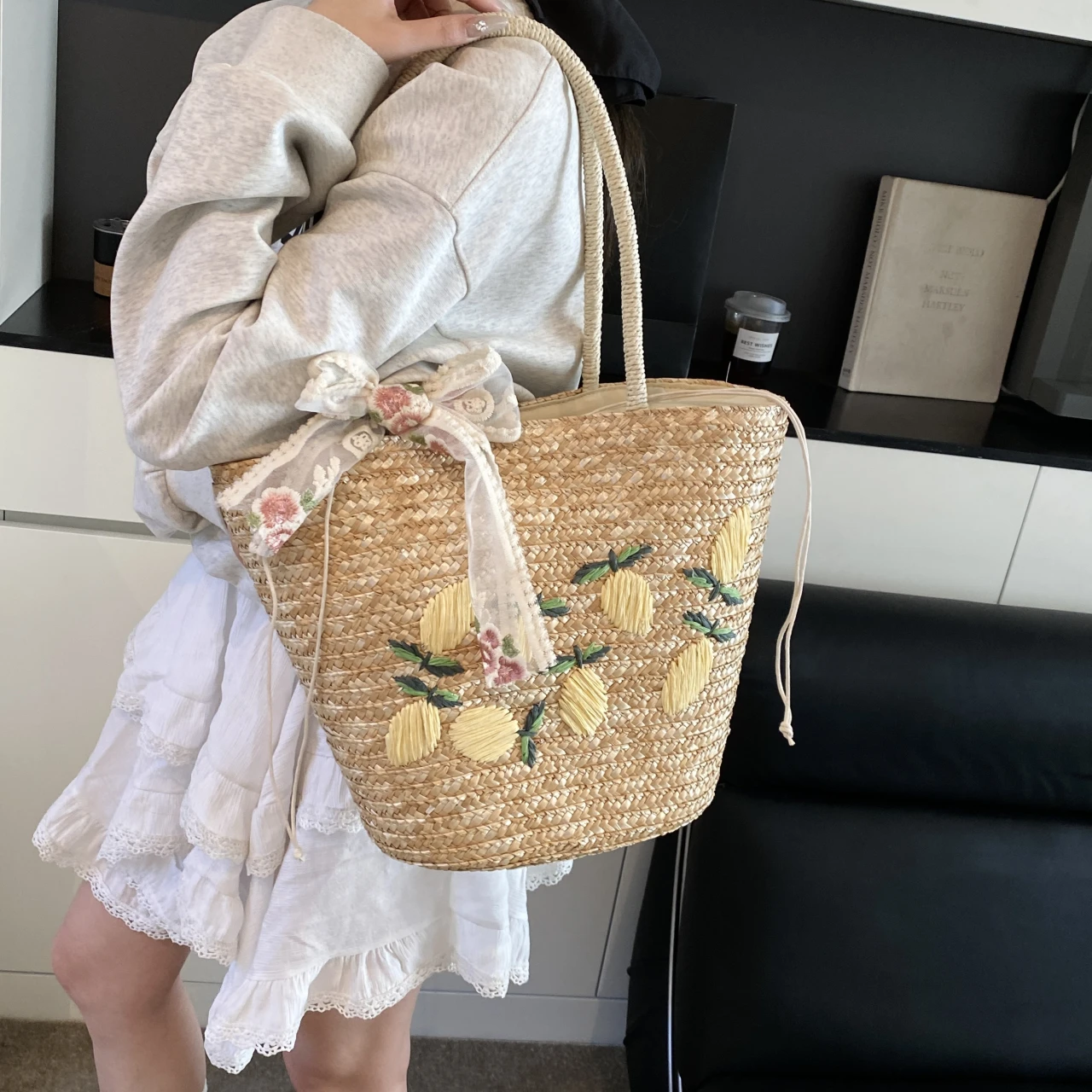 Large Capacity Beach Shoulder  - Women Bags Handmade 리뷰 및 가격