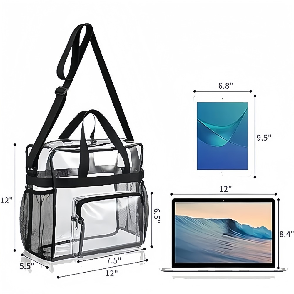 Clear Tote Bag Heavy Duty Plas - Women Bags For Work 리뷰 및 가격