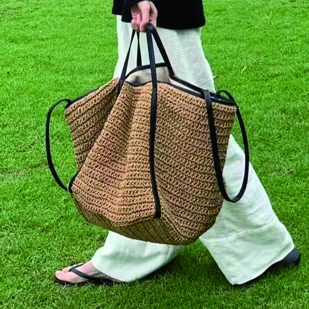NEW Woven Designer Bags for Wo - Crochet Market Bag 리뷰 및 가격