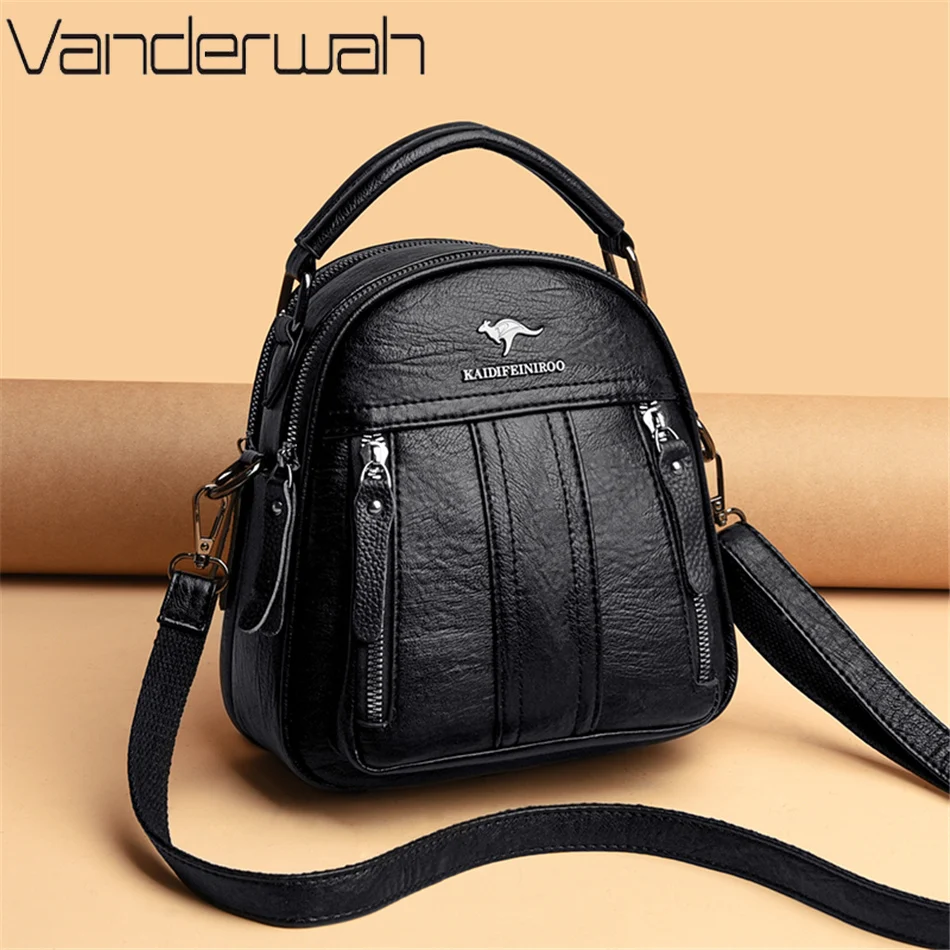 4 In 1 Leather Backpacks Multi - Women Bags In Sale 리뷰 및 가격