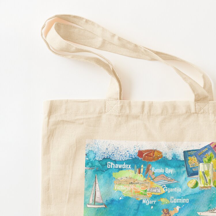Malta Illustrated Island Trave - Women Bags Malta 리뷰 및 가격