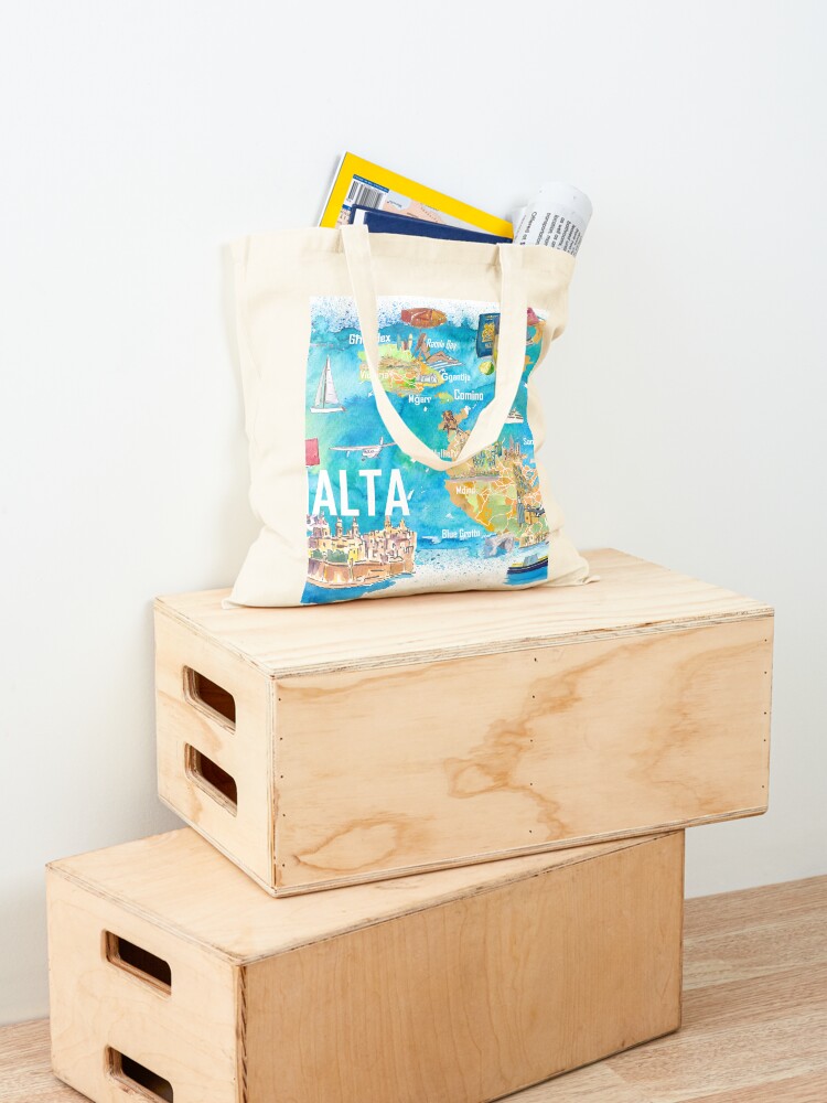 Malta Illustrated Island Trave - Women Bags Malta 리뷰 및 가격