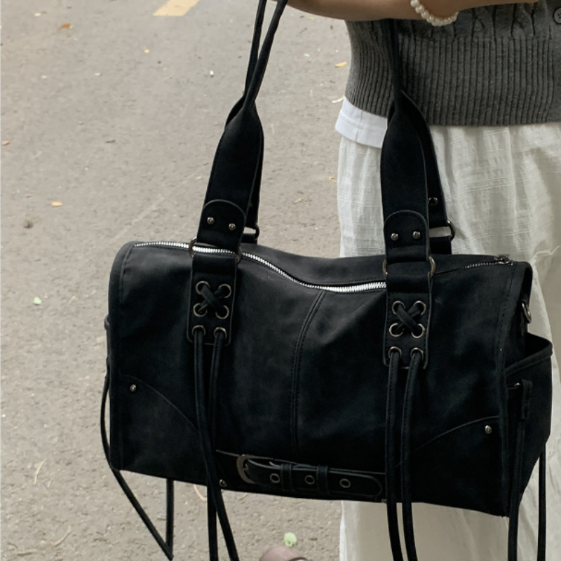 Retro Women's Motorcycle Handb - Women Bags High End Brands 리뷰 및 가격