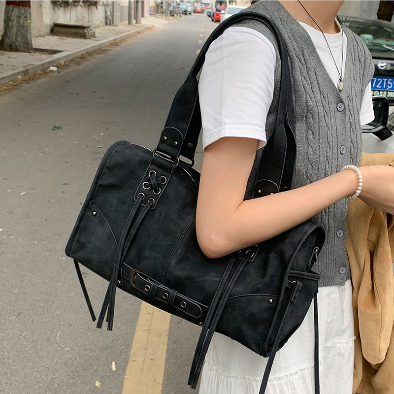 Retro Women's Motorcycle Handb - Women Bags High End Brands 리뷰 및 가격