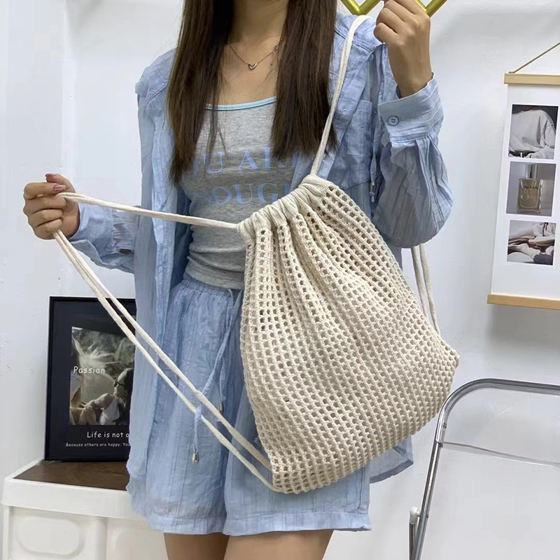 Fashion Women Hollow Woven Sho - Crochet Market Bag 리뷰 및 가격