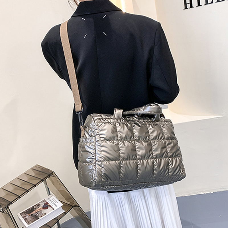 Space Pad Cotton Shoulder Bag  - Women Bags Aldo 리뷰 및 가격