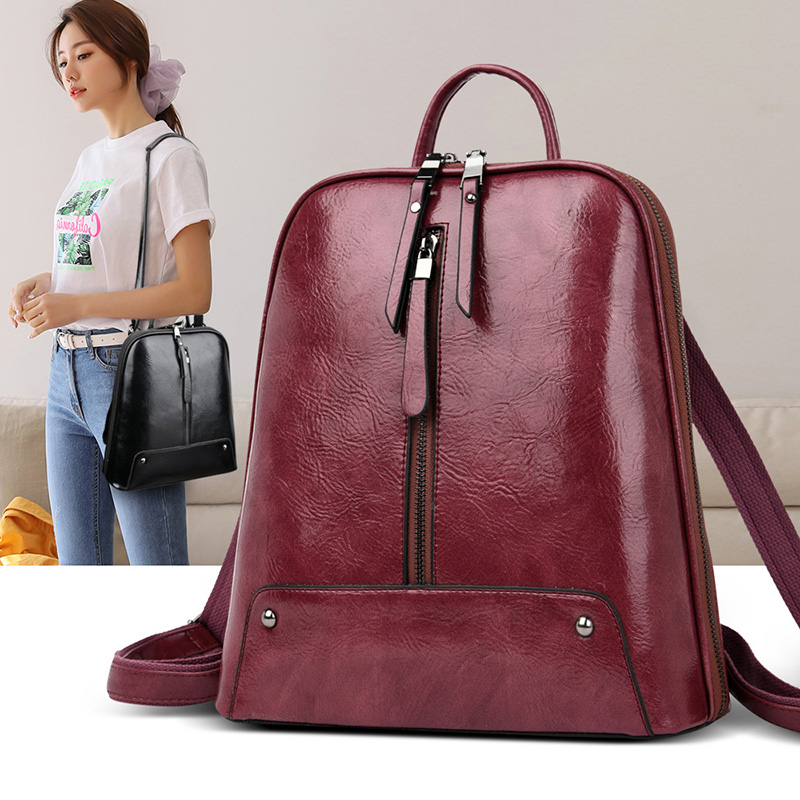 Women Leather Backpack Fashion - Women Bags In Sale 리뷰 및 가격