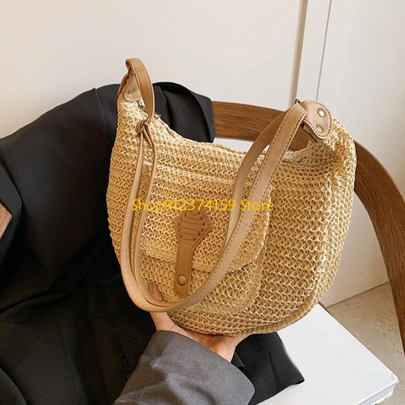 G5AE Women Straw Beach Bag Sim - Women Bags Handmade 리뷰 및 가격