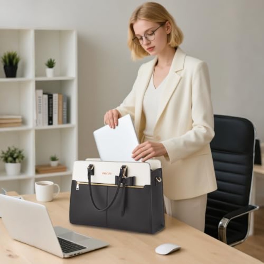 Laptop Tote Bag for Women, 15. - Women Bags For Work 리뷰 및 가격