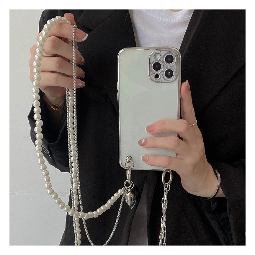 Long Pearl Phone Lanyard Handm - Women Bags Handmade 리뷰 및 가격