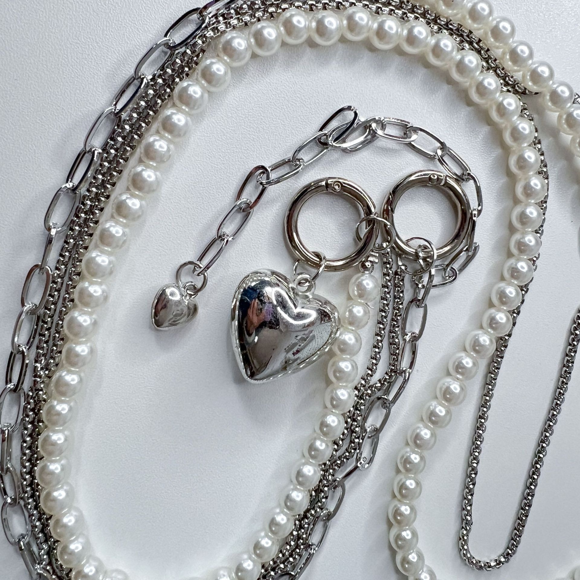 Long Pearl Phone Lanyard Handm - Women Bags Handmade 리뷰 및 가격