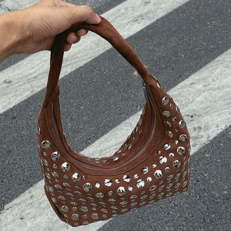 New high-end Leather Rivet Buc - Women Bags High End Brands 리뷰 및 가격