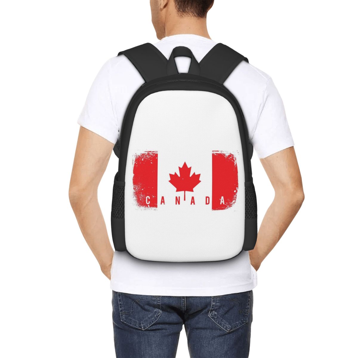 Canada Flag Student Backpack S - Women Bags Canada 리뷰 및 가격