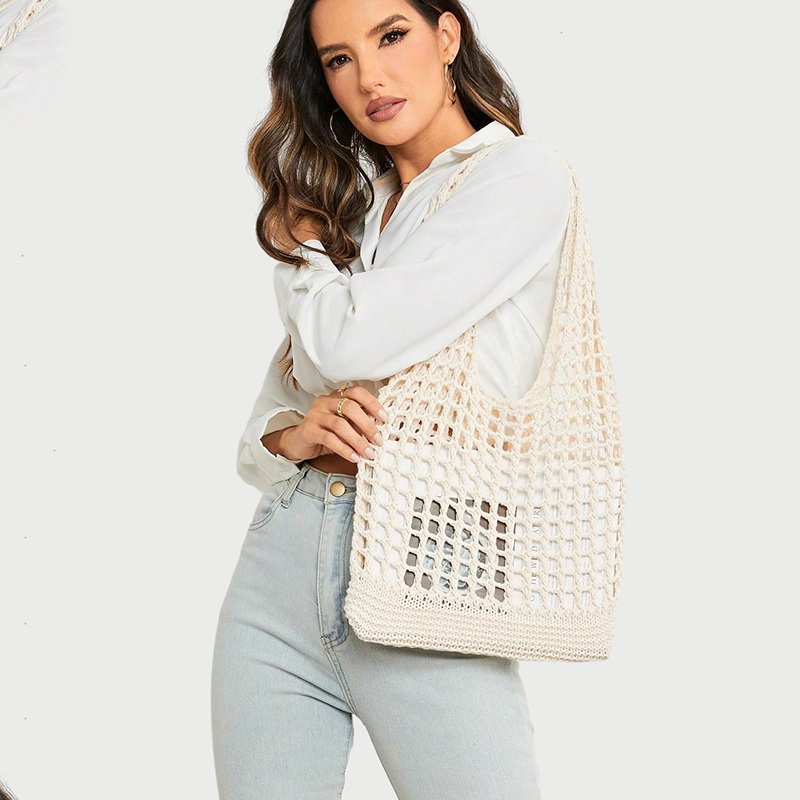 Fashion Crochet Bags for Women - Crochet Market Bag 리뷰 및 가격