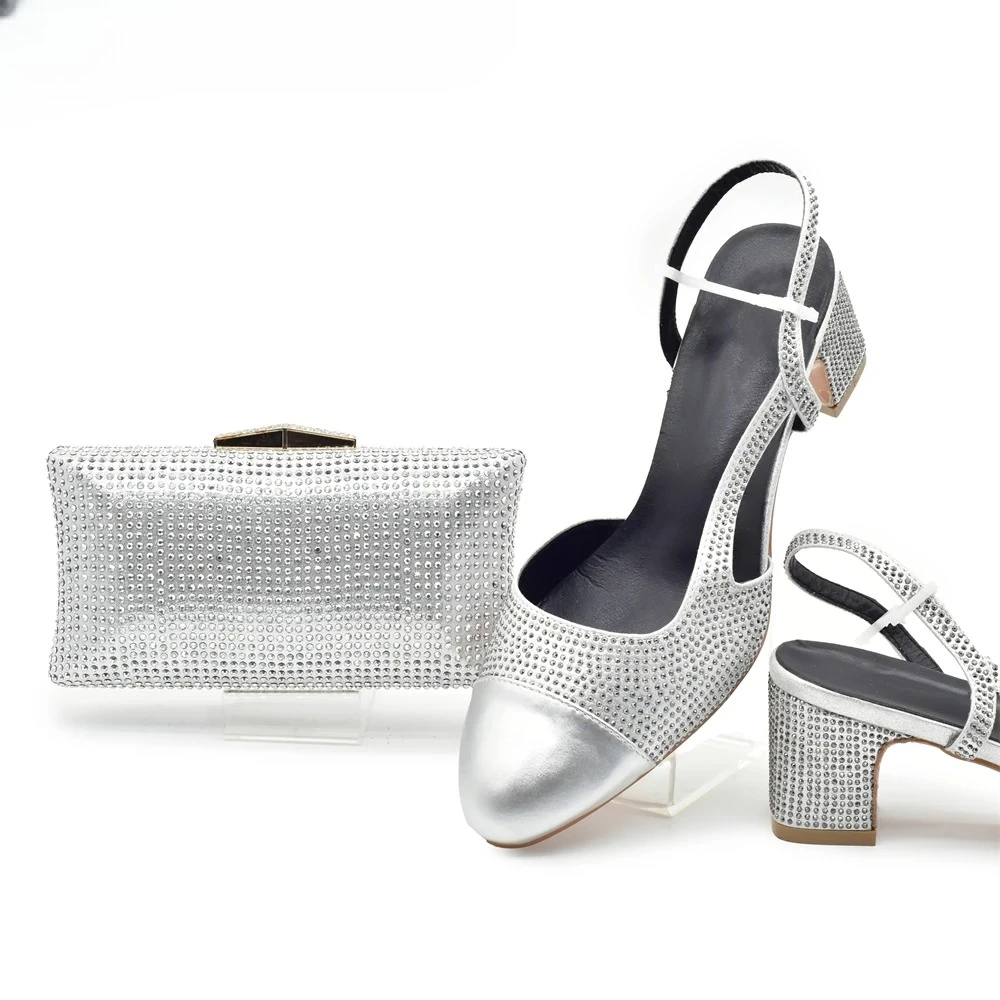 Silver Shoe and Bag Set for Pa - Women Bags 2026 리뷰 및 가격