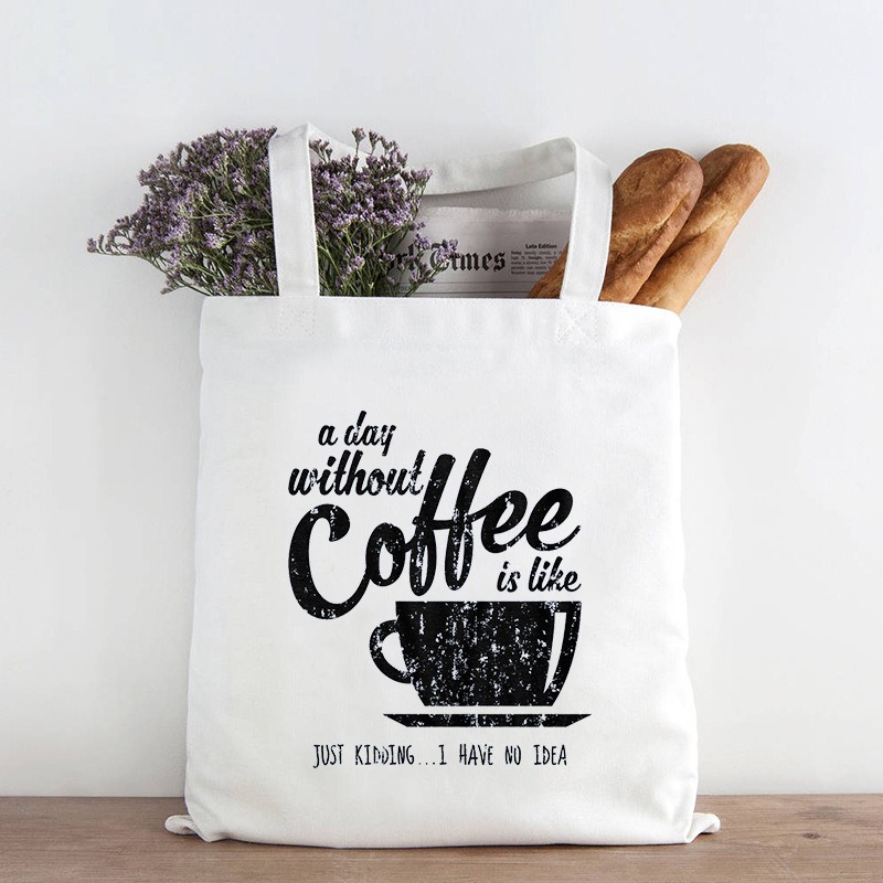 Funny Coffee Tote Bag Reusable - Women Bags Aldo 리뷰 및 가격