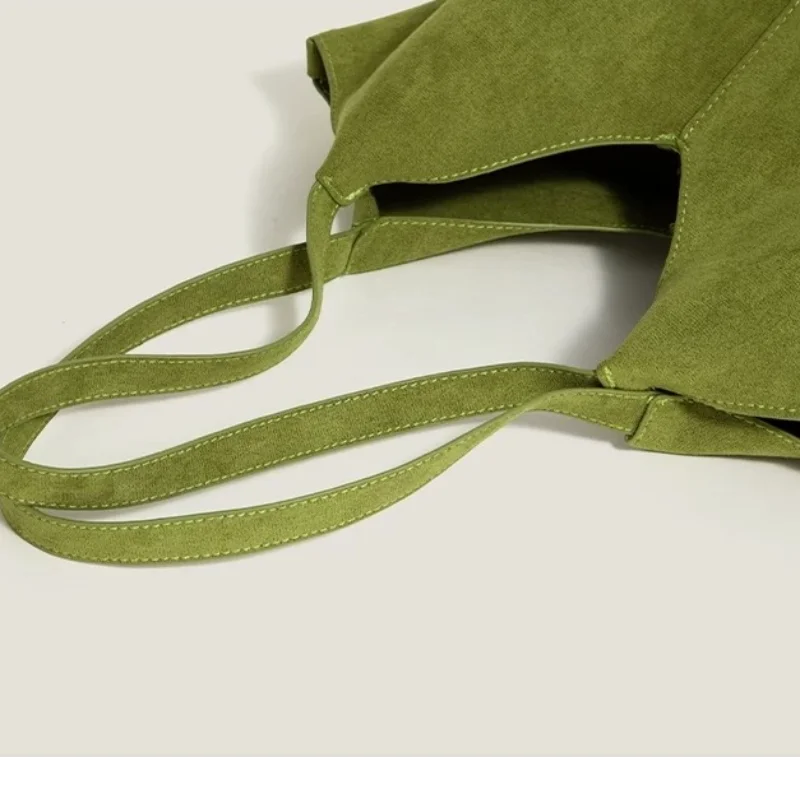 Brand Soft Suede Shoulder Bag  - Women Bags High End Brands 리뷰 및 가격