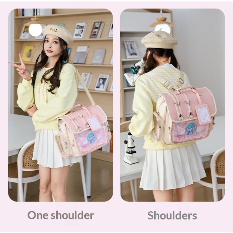 Japanese Schoolbag Youth Girls - Women Bags Medium Size 리뷰 및 가격