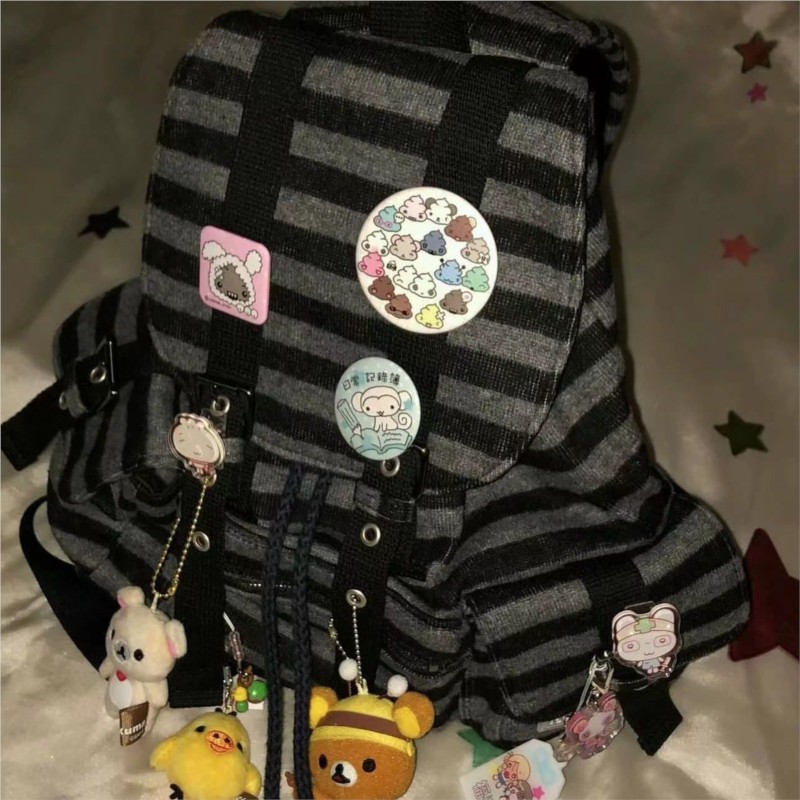 Harajuku Vintage Backpack Wome - Women Bags Medium Size 리뷰 및 가격