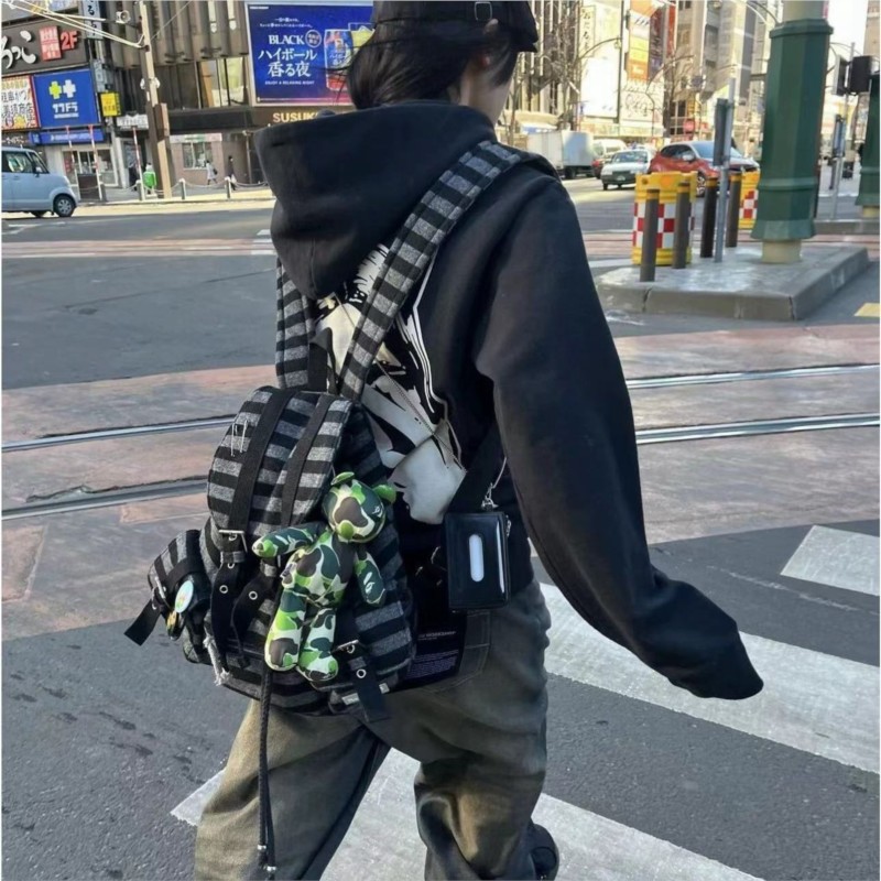 Harajuku Vintage Backpack Wome - Women Bags Medium Size 리뷰 및 가격