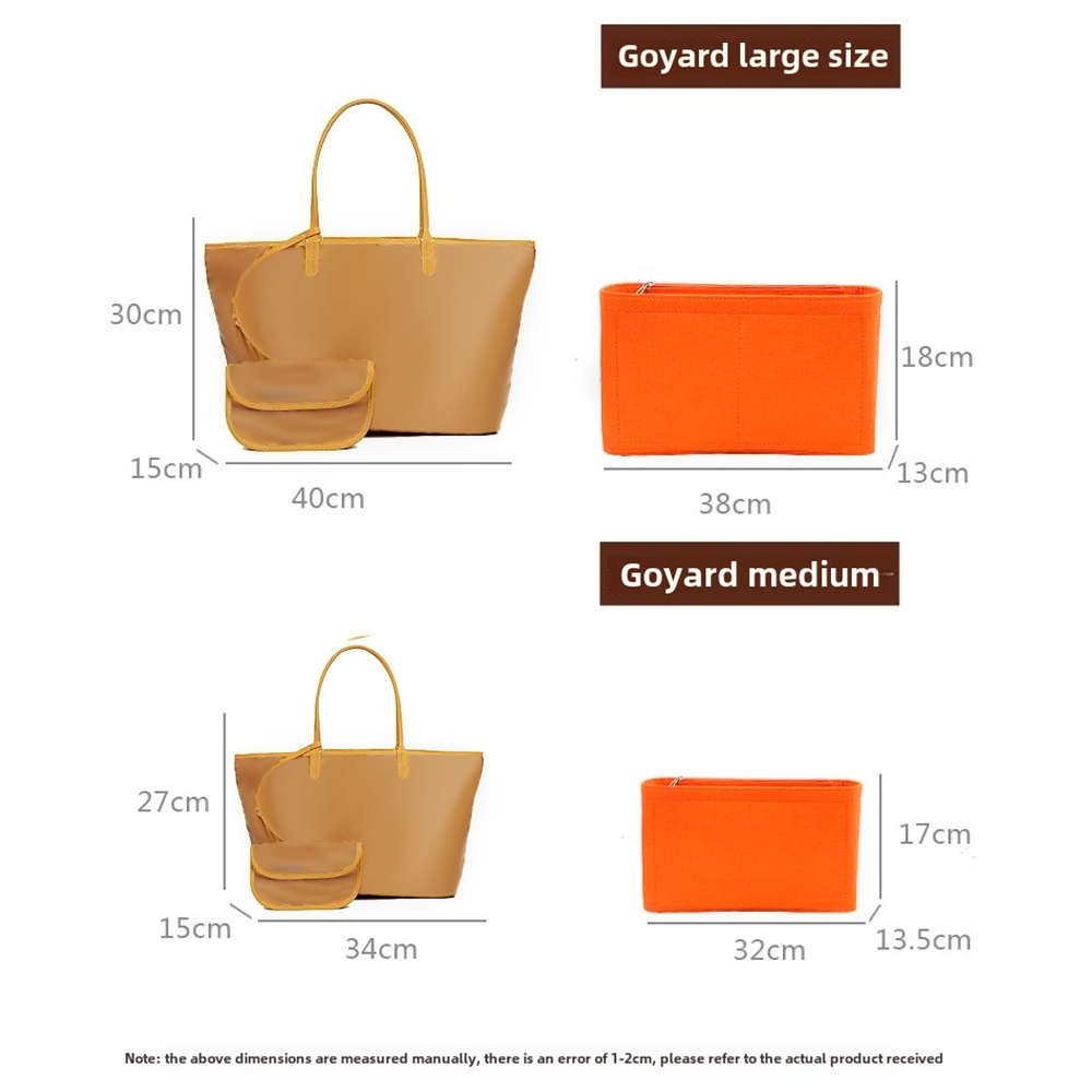 Felt Insert Bag Cosmetic Organ - Women Bags Goyard 리뷰 및 가격