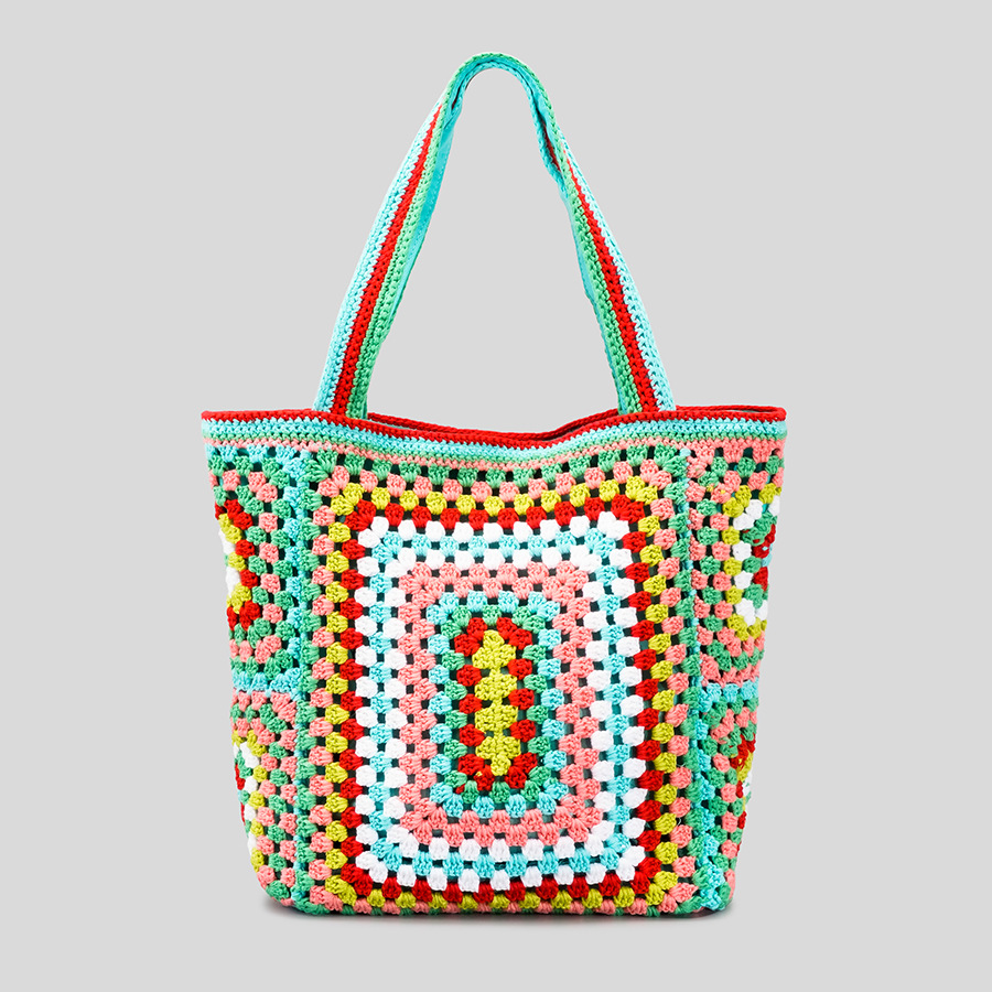 Bohemian Paisley Crochet Women - Crochet Market Bag 리뷰 및 가격