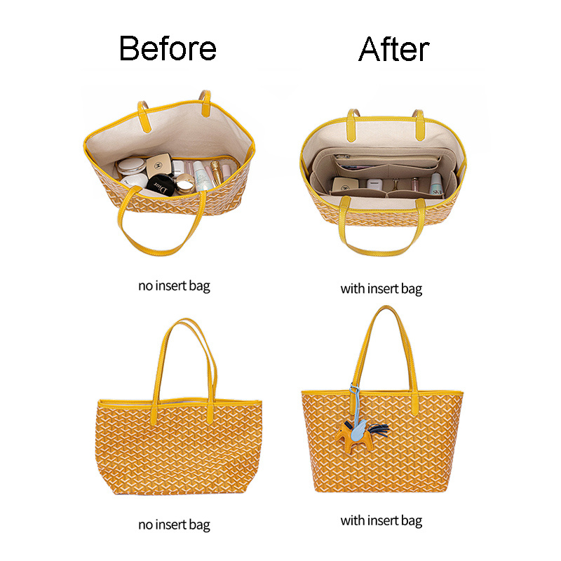 Felt Insert Bag Cosmetic Organ - Women Bags Goyard 리뷰 및 가격