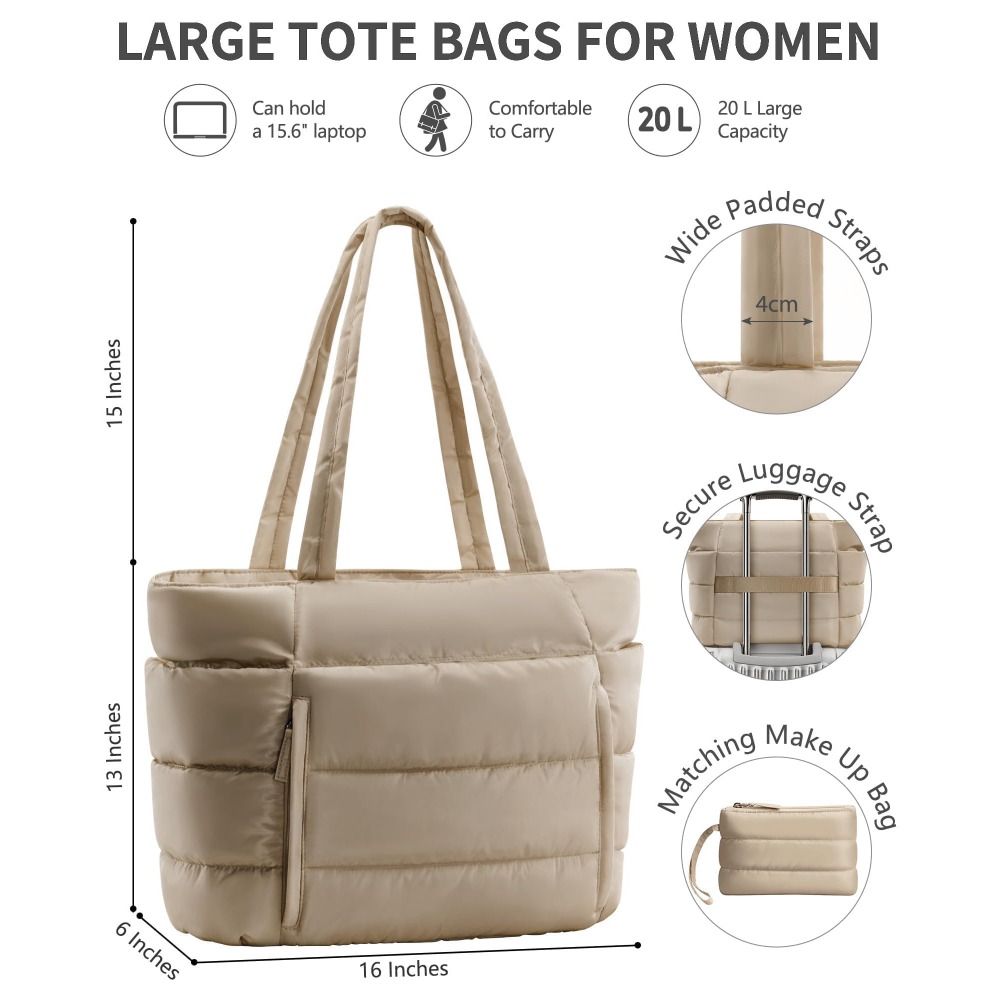 Large Capacity Puffer Tote Bag - Women Bags Aldo 리뷰 및 가격