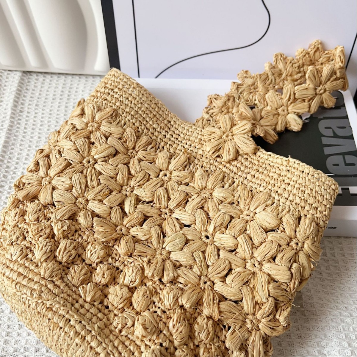 Women Summer Raffia Woven Buck - Women Bags Handmade 리뷰 및 가격