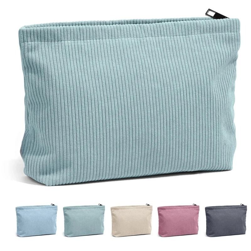 Corduroy Travel Cosmetic Bag P - Women Bags Medium Size 리뷰 및 가격