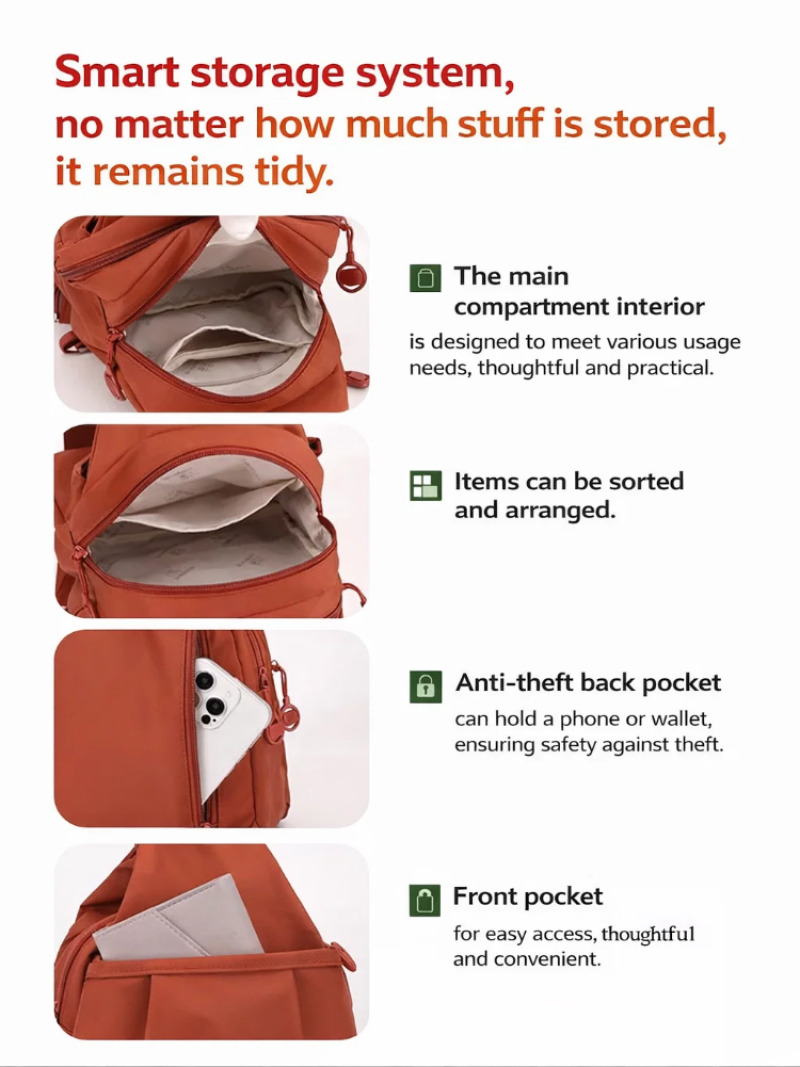 Women's Lightweight Mini Backp - Women Bags Medium Size 리뷰 및 가격