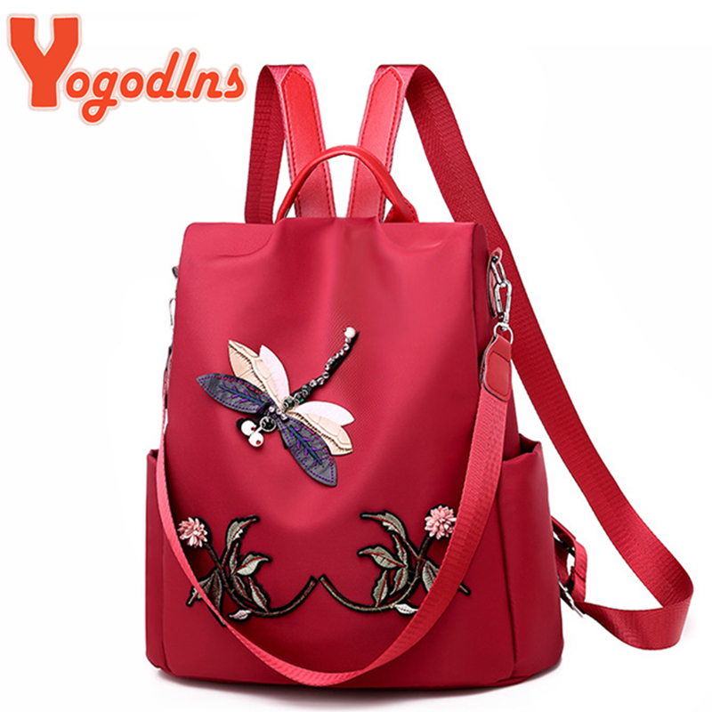 Yogodlns Fashion Embroidery Ba - Women Bags Medium Size 리뷰 및 가격